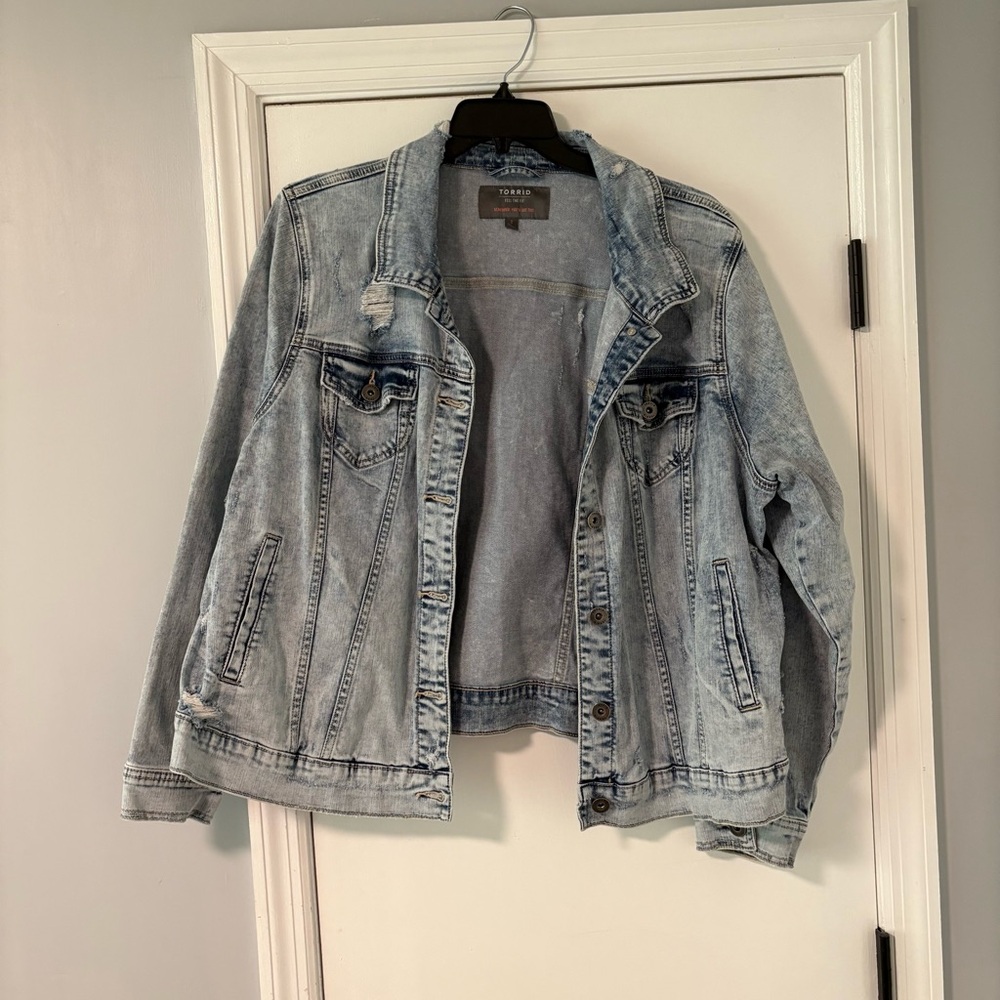Torrid Blue Jean Jacket Classic Denim Style